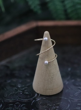 新款珍珠开口可调节脚戒指