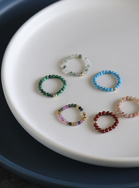 水草玛瑙韩版性感弹力线脚趾环