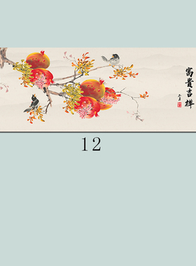 卧室客厅民俗是自粘壁画装饰画