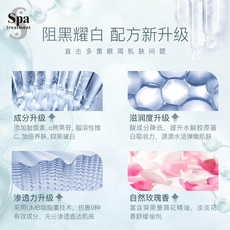 日本正品spatreatment蛇毒白眼贴 SpaTreatment海外眼膜