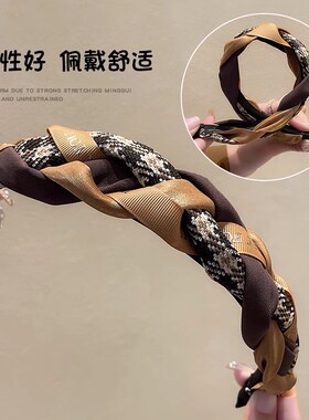 美拉德高颅顶编织发箍
