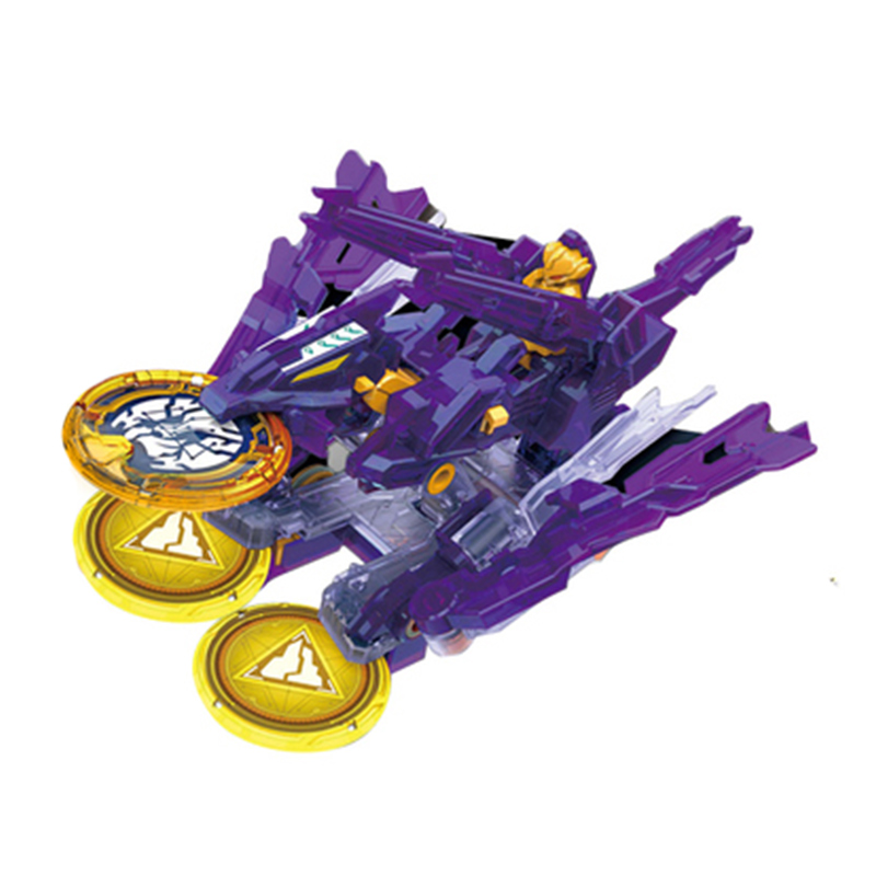 爆裂飞车正版玩具暴烈3十二星座裂地崩龙裂天魄合体空翻变形晶片4 - 图3