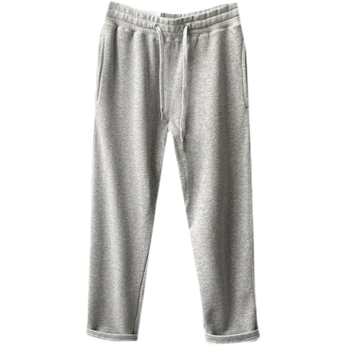 Хлопковые цветные универсальные штаны, свободный прямой крой