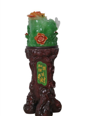 和谐生财金蟾大摆件送商务礼品