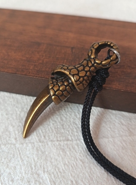 龙爪吊坠长款项链卫衣链毛衣链