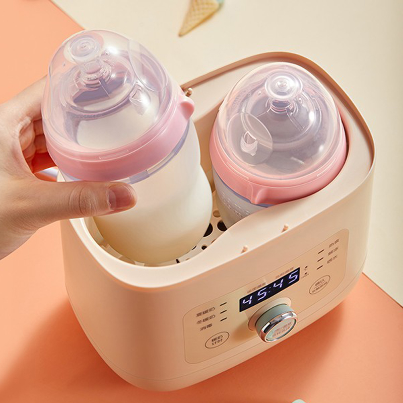 小熊温奶器保洁柜二合一婴儿母乳暖奶器热奶恒温加热奶瓶保温暖奶-图0
