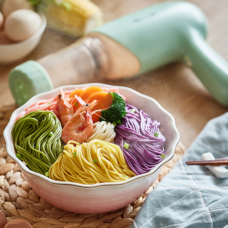 小熊清致专卖店小熊面条机家用智能全自动小型面条枪电动多功能压面机和面一体机1