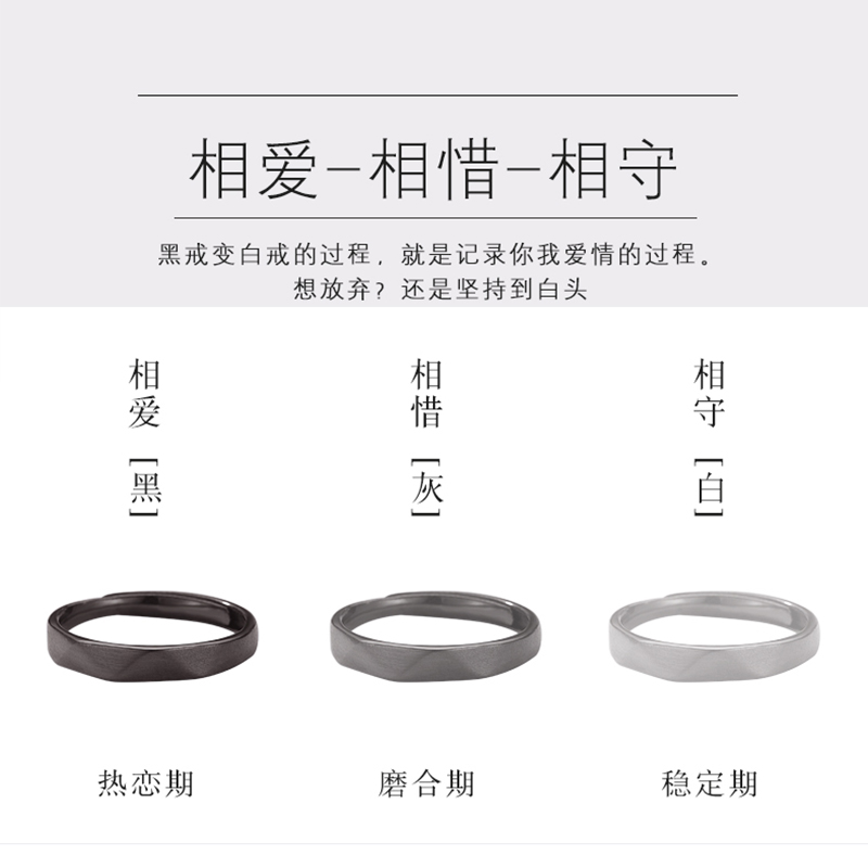 情侣戒指一对女纯银男款对戒叹息桥之吻时尚个姓城地恋礼物纪念 情侣戒指一对女纯银男款对戒叹息桥之吻时尚个姓城地恋礼物纪念