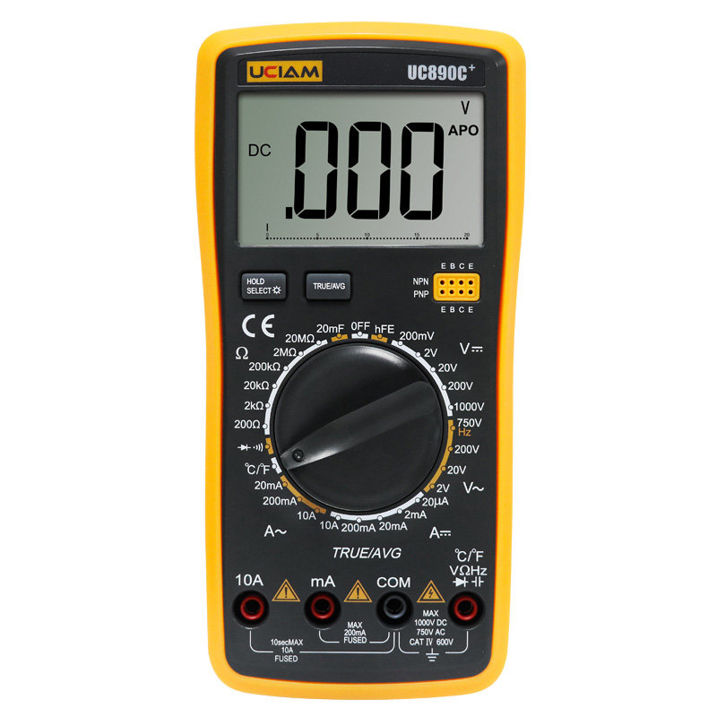 仪盟数字高精度全自动多功能万用表 龙辉五金万用表