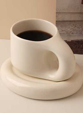 贝汉美北欧风马克杯高颜值创意可爱情侣水杯陶瓷咖啡杯子跨境热采