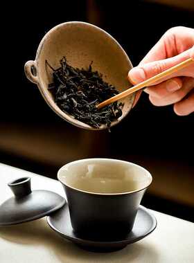 家用蜡烛温茶醒茶去味茶叶提香暖茶加热保温茶道煮茶陶瓷烤茶炉