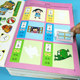 Literacy King Sticker Book Children's Whole Brain Development Cartoon
