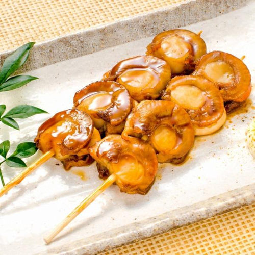 新货大连特产海鲜冷冻煮虾夷扇贝肉1斤可即食熟帆立贝夏威夷贝 - 图0