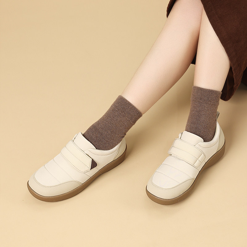 Pansy盼喜日本女鞋超轻舒适保暖魔术贴百搭休闲鞋秋季新款4270,淘宝优惠券,粉丝福利购,淘宝优惠卷