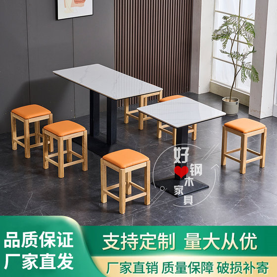 Slate dining tables and chairs are durable, cost-effective and simple