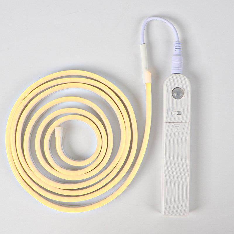 充电感应灯带免布线自粘无线人体氛围灯条免接线床底窗帘盒电池款,淘宝优惠券,粉丝福利购,淘宝优惠卷