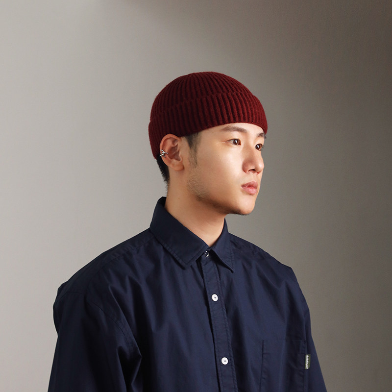 高品质圆顶瓜皮帽男士大头可戴弹性好针织雅痞帽秋冬保暖毛线帽女,淘宝优惠券,粉丝福利购,淘宝优惠卷