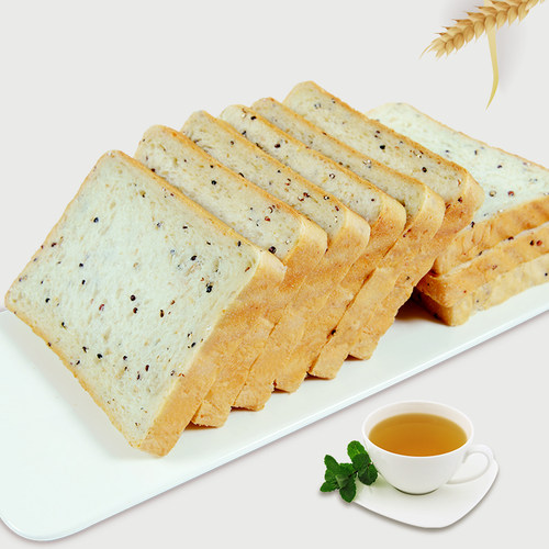 高蛋白质藜麦全麦面包吐司低脂肪低油健身代餐无糖精早餐食品零食 - 图2