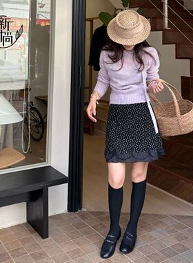 手工藤编草编北欧手提花篮