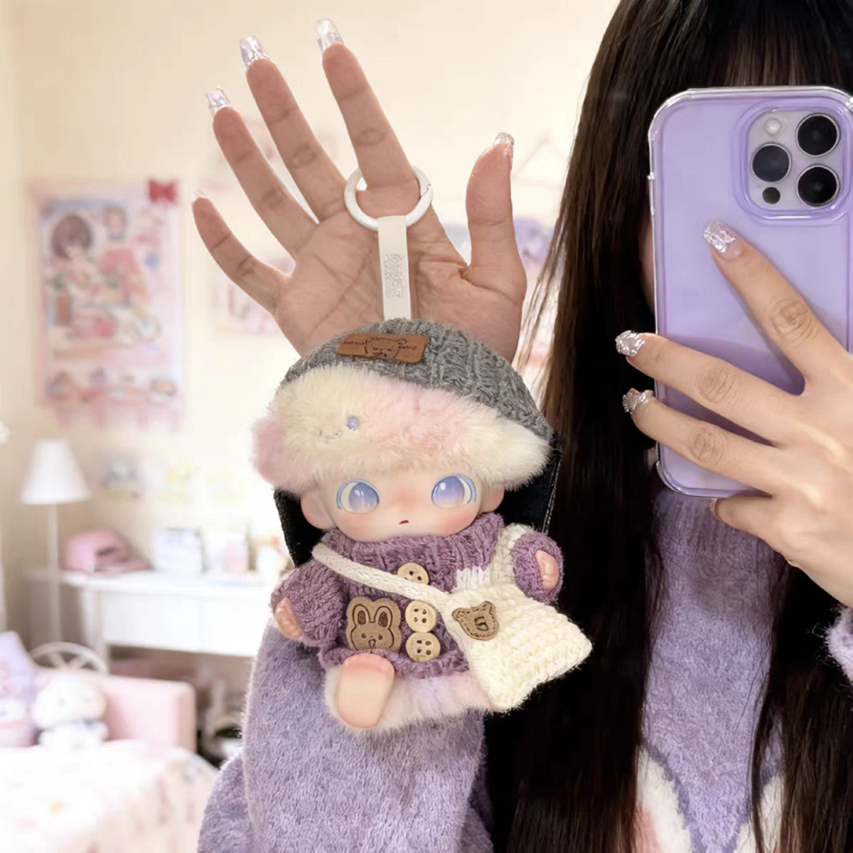 dimoo娃衣新生日记衣服搪胶公仔冬款着替换衣服可爱小合集套装,淘宝优惠券,粉丝福利购,淘宝优惠卷