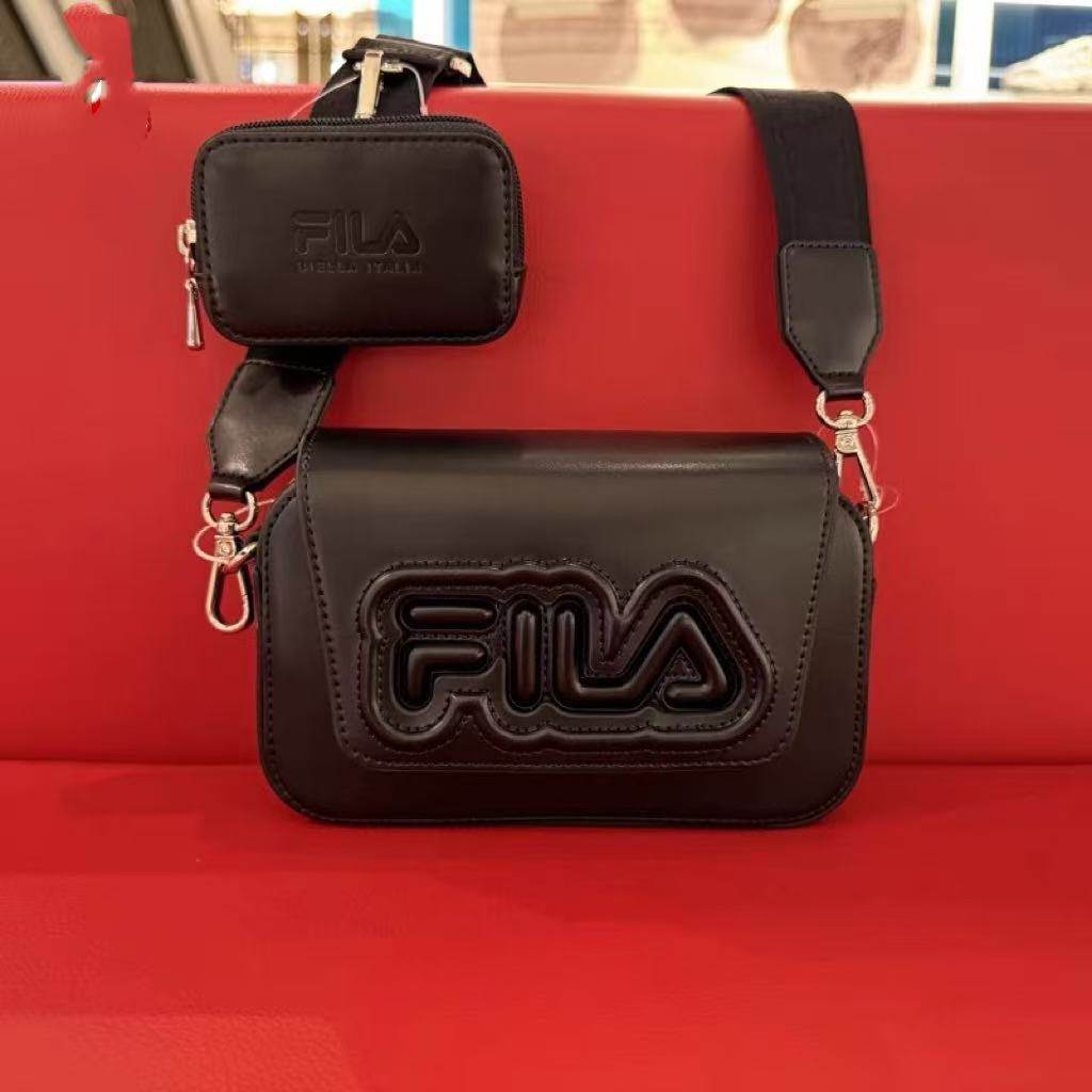 FILA斐乐 2025夏季新款女士时尚百搭运动包休闲挎包 F13W529163,淘宝优惠券,粉丝福利购,淘宝优惠卷