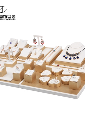 金白色珠宝道具千丝万缕首饰架