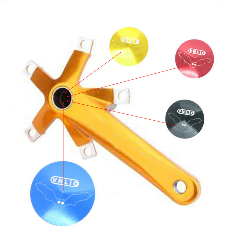 vnlio自行车中空牙盘防水盖 牙盘右边密封塞子 曲柄盖堵头 - 图3