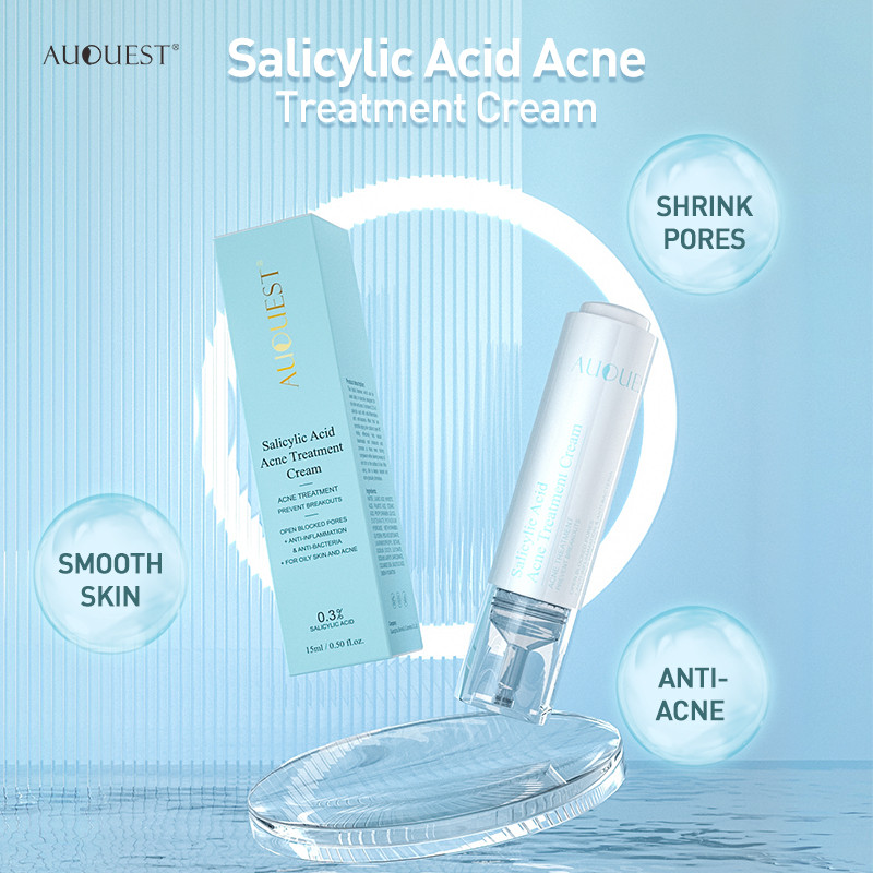 Salicylic Acid Acne Treatment Face Cream Anti-acne Gel Shrin - 图2