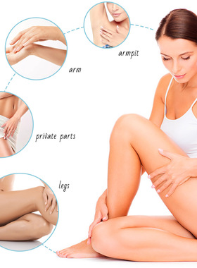 Permanent Hair Removal Spray Painless Hair Remover for Ladie