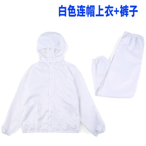 防静电服工作服防尘衣服食品厂男女士车间电子厂打磨粉尘车间喷漆 - 图2