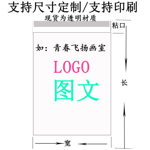 写生画画油画棒画保存袋油画美术作品收纳袋包装袋塑料保护袋透明 - 图3