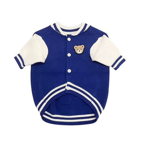 Бейсбольная форма, демисезонный свитер, трикотажная удерживающая тепло куртка