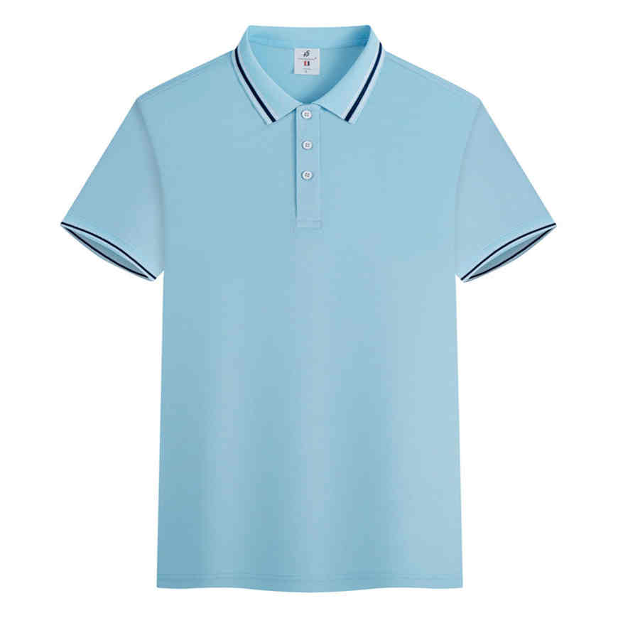 polo衫定制短袖工作服T恤纯棉工衣装文化广告diy印字图logo定做 - 图2