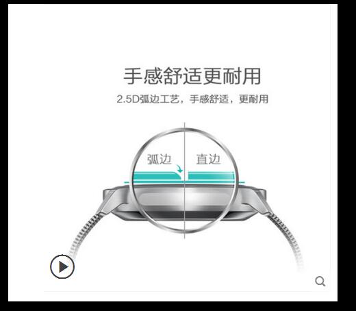 适用于LV智能手表Tambour Horizon手表钢化膜玻璃膜防指纹保护膜