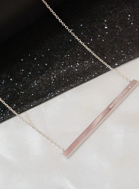 铜铸镀金十字链女气质项链时尚