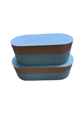 现代简约轻奢皮革首饰收纳盒