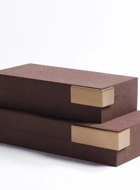 现代简约轻奢皮革首饰收纳盒