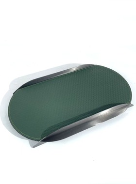 现代简约皮革托盘摆件