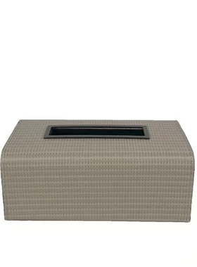 现代简约纸巾盒餐厅皮革轻奢卧室