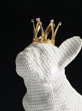 现代简约轻奢皮革相框摆件