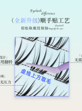 EgiAngi异姬【异姬杉】轻氧灵感嫁接韩系灵动氛围感上睫毛