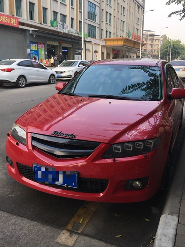 06-10 Mazda 6 Середине-сеть лошади 6 середина сети 6 середина сети модифицированные углеродные волокны средняя сеть 11-15 курса шесть