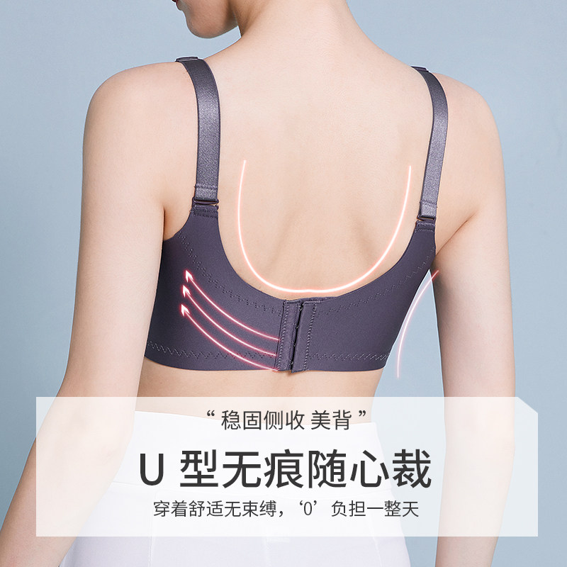 孕妇内衣聚拢防下垂大码喂奶文胸罩 港模哺乳文胸