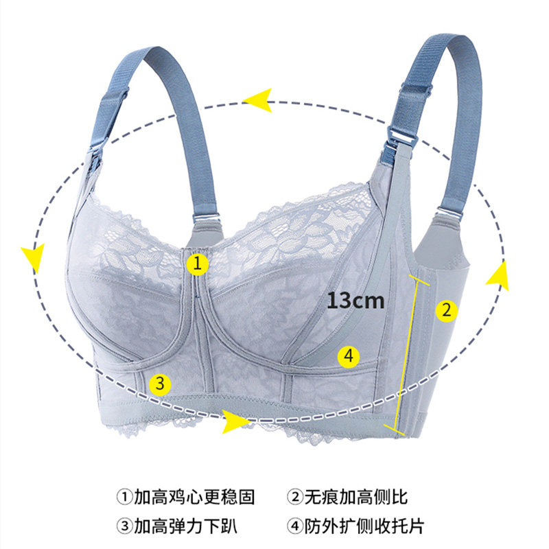 孕妇聚拢防下垂文胸罩大码喂奶内衣 港模哺乳文胸