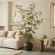 Bamboo simulation green plant large floor-standing potted plant