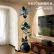 Simulated green plant black diamond rubber tree in ancient style