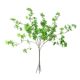Simulated green plant hanging clock table decoration