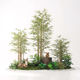 Simulated bamboo landscaping indoor new Chinese style decorative landscape