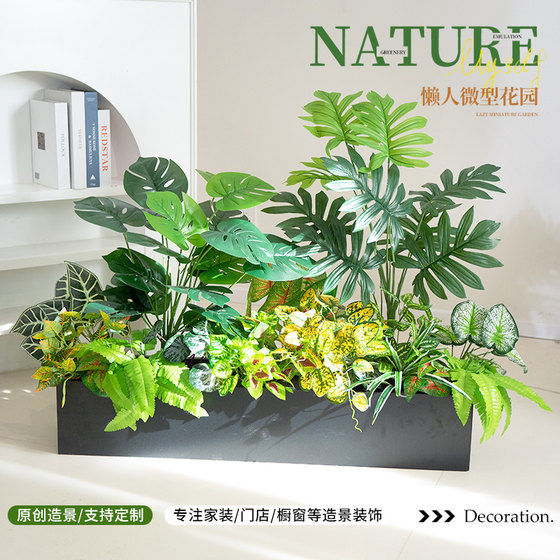 Artificial flower decoration balcony fence