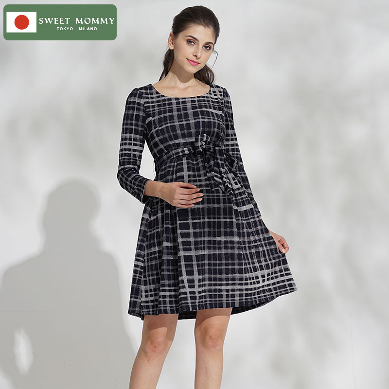 sweetmommy日本制孕妇外出装连衣裙 SweetMommy海外连衣裙